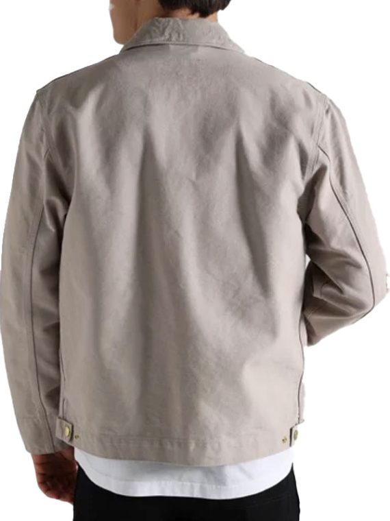 Carhartt Detroit Dusky Beige Zip-Up Jacket
