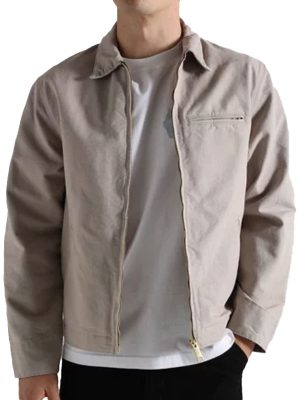 Carhartt Detroit Dusky Beige Zip-Up Jacket