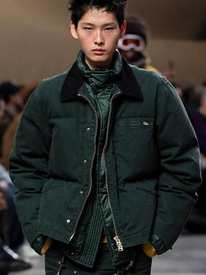 Carhartt FW25 Sacai Green Puffer Jacket