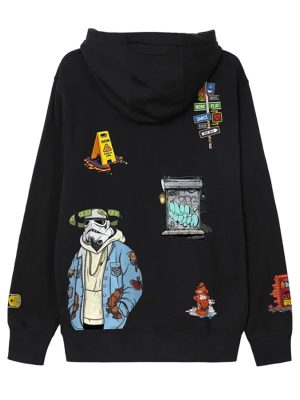 dope-stuff-black-fleece-pullover-hoodie-1