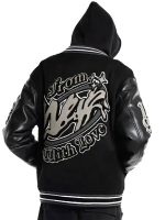 From Weyz With Love Black Varsity Jacket