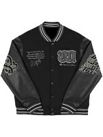From Weyz With Love Black Varsity Jacket