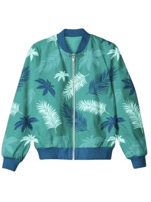 Hotline Miami Green Varsity Bomber Jacket