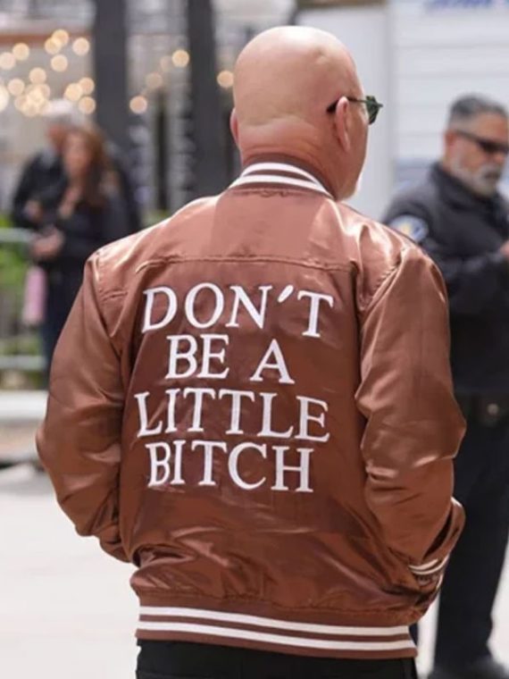 Howie Mandel America’s Got Talent Brown Satin Jacket