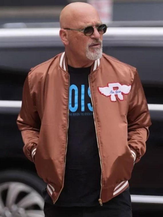 Howie Mandel America’s Got Talent Brown Satin Jacket