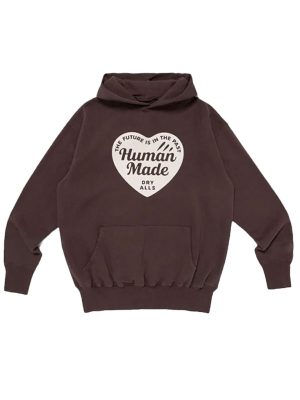 Human Made Tsuriami Brown Pullover Hoodie