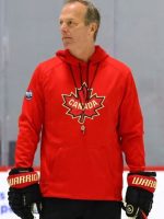 Jon Cooper Canada 2025 Red Pullover Hoodie