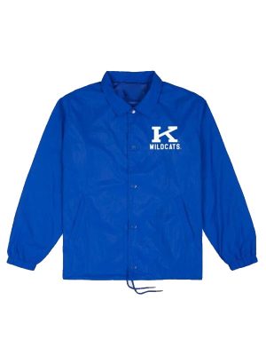 Kentucky Wildcats Vintage K Coaches Blue Jacket