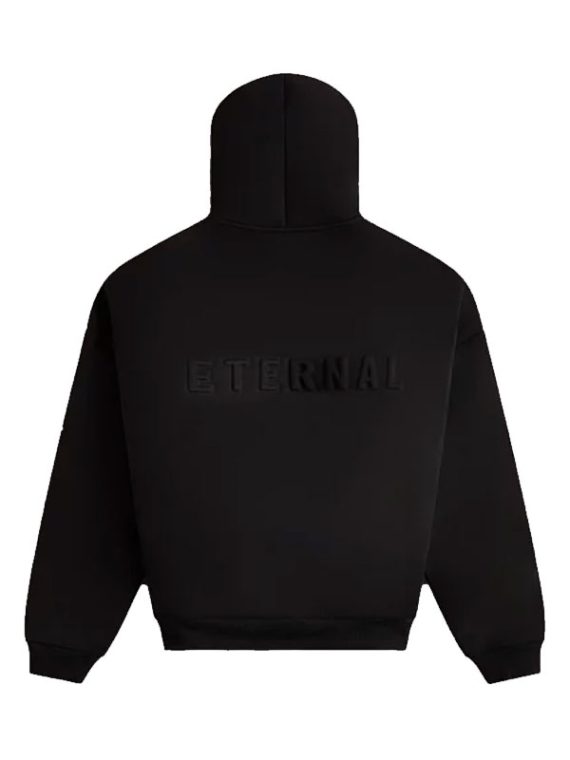Kith Fear of God Black Zip-Up Hoodie
