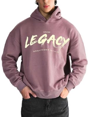 Legacy Mauve Purple Pullover Hoodie