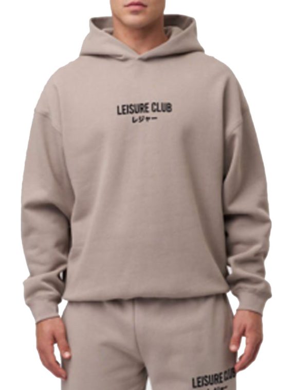Leisure Club Oversized Pullover Hoodie
