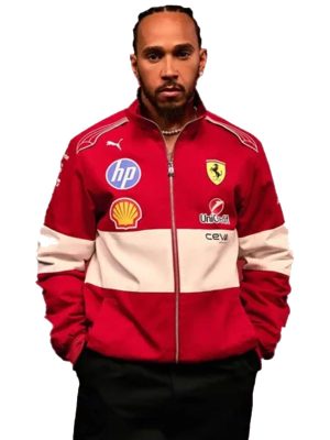 Lewis Hamilton F1 PUMA 2025 Team Racing Jacket