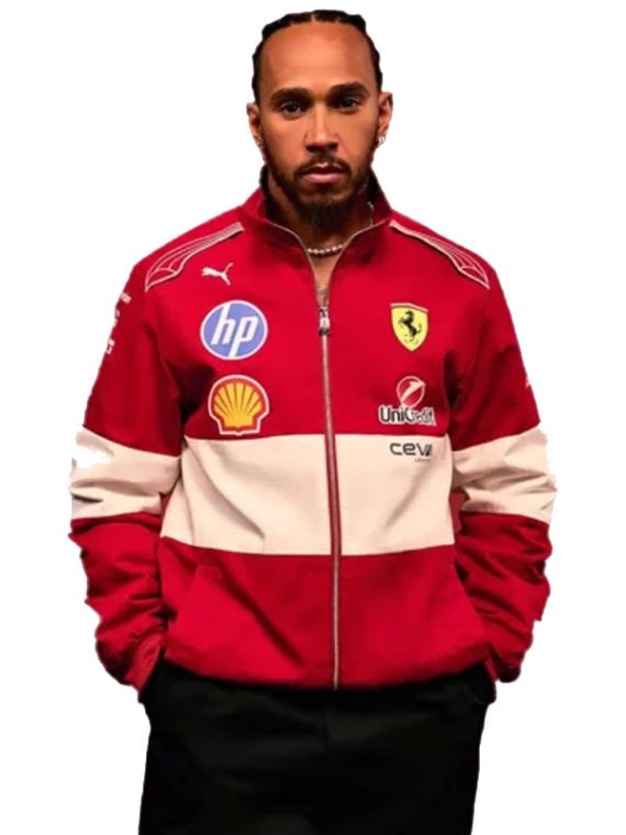 Lewis Hamilton F1 PUMA 2025 Team Racing Jacket