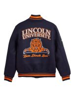 Lincoln University UO Exclusive Black varsity jacket