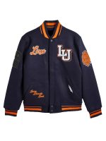 Lincoln University UO Exclusive Black varsity jacket