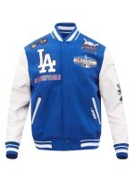 Los Angeles Dodgers Blue White Varsity Jacket