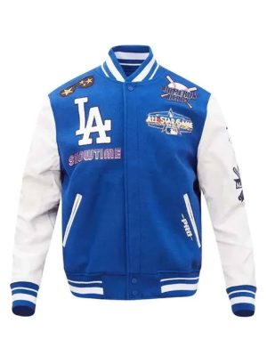 Los Angeles Dodgers Blue White Varsity Jacket