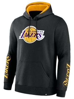 Los Angeles Lakers Black Legacy Guard Pullover Hoodie