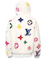 Louis Vuitton Mink Monogram Fur Oversized Hoodie