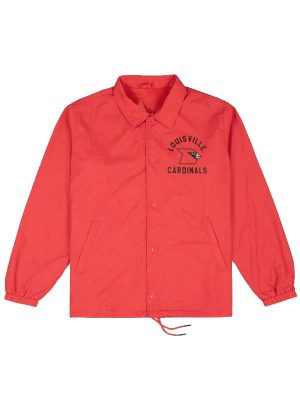 Louisville Cardinals Rage Retro Coaches Red Jacket
