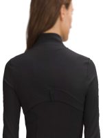 Lululemon Define Gold Zipper Black Cropped Jacket