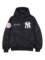 MLB New York Yankees Bomber Hooded Jacket