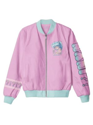 Nani Pink Varsity Bomber Jacket