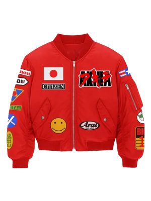 Neo-Tokyo Akira Red Bomber Jacket