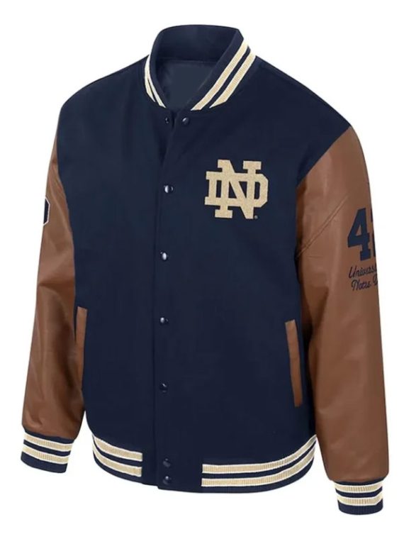 Notre Dame Fighting Irish Letterman Varsity Jacket