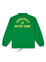 Notre Dame Fighting Irish Shamrock Retro Green Jacket
