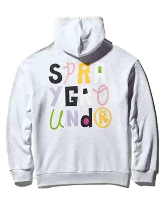 Sprayground SpongeBob White Pullover Hoodie