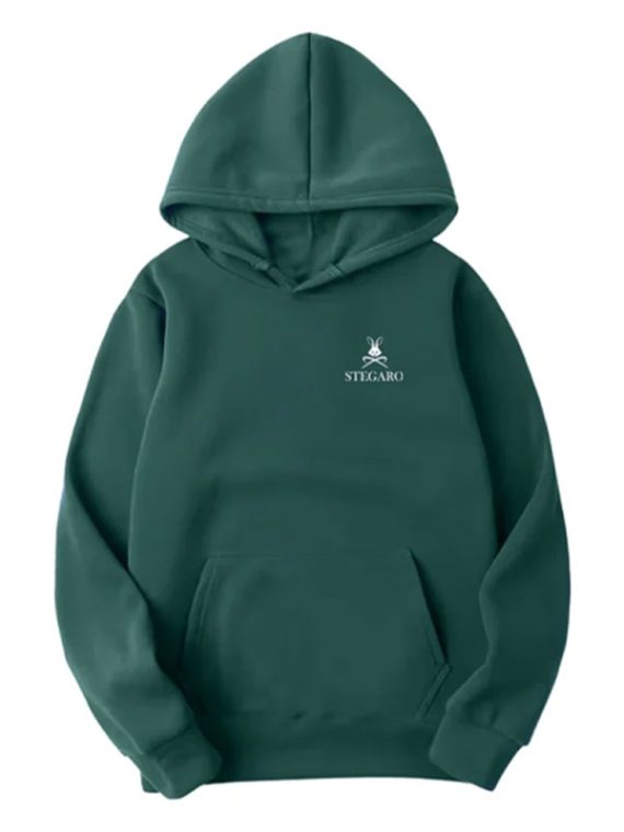 Stegaro Brooklyn Green Pullover Hoodie