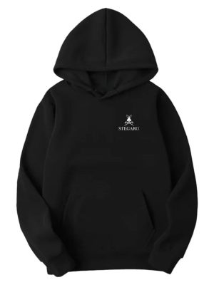Stegaro Human Error Black Pullover Hoodie