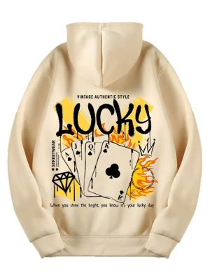 stegaro-lucky-card-beige-pullover-hoodie-1