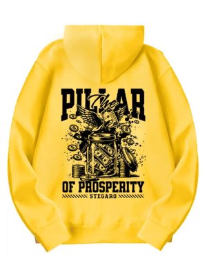 stegaro-money-yellow-fleece-pullover-hoodie-1