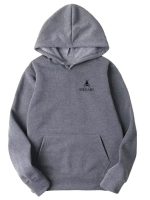 Stegaro Patient Bear Grey Pullover Hoodie