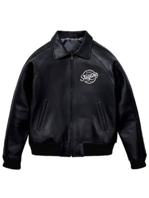 Stegaro Supreme All Time Legend Black Leather Jacket