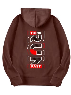 stegaro-think-run-fast-brown-pullover-hoodie-1