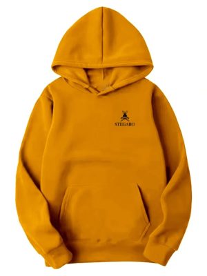 Stegaro Wild Soul Yellow Pullover Hoodie