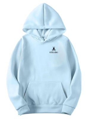 Stegaro World Peace Blue Pullover Hoodie