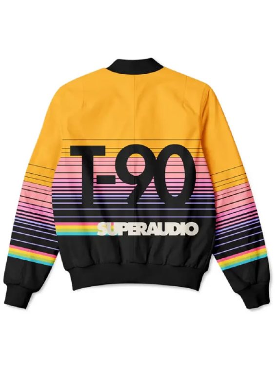 Superaudio T-90 Multi Color Varsity Bomber Jacket