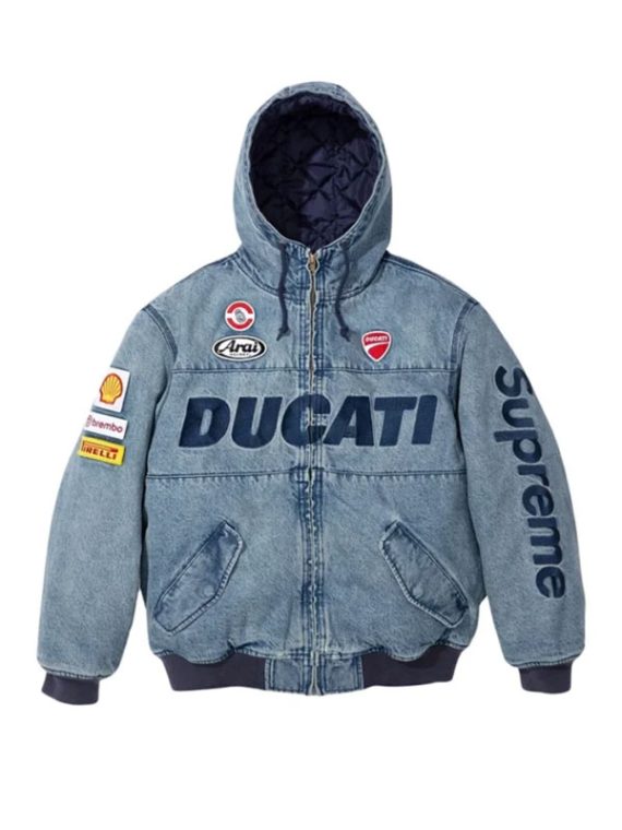 Supreme Ducati Racing Oversized Hooded Jacket