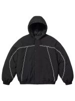 Supreme Studded Stadium Black Hooded Jacket