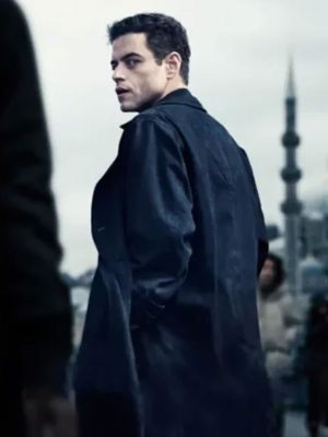 the-amateur-2025-rami-malek-black-trench-coat-1