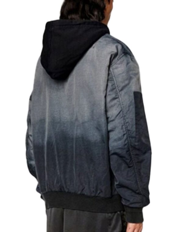 The Recruit Owen Grey Hooded Jacket
