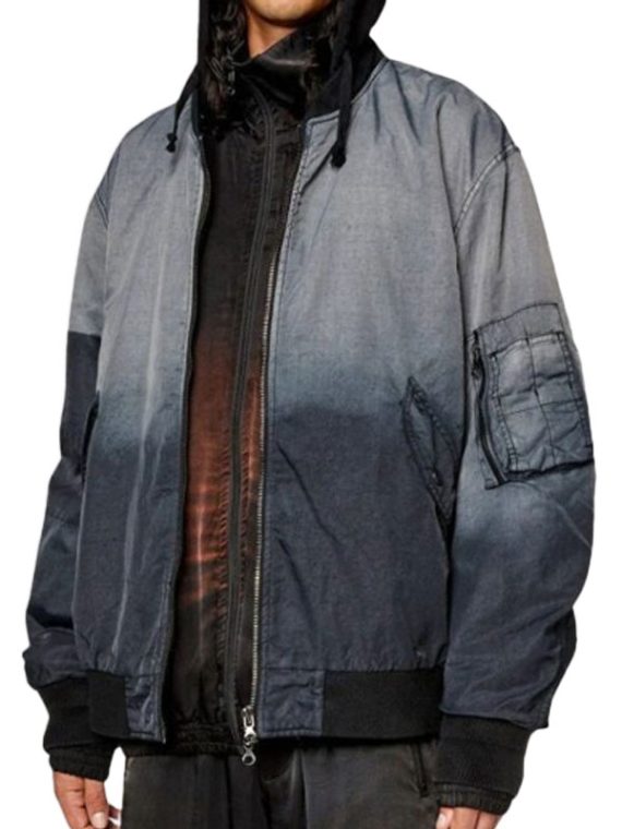 The Recruit Owen Grey Hooded Jacket
