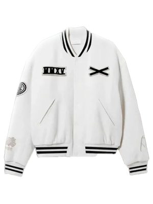 The Weeknd XO Handmade Cosplay White Leather Jacket