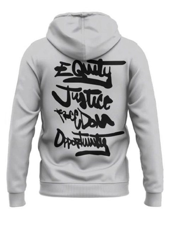 Atlanta Falcons Be A Change Maker Gray Pullover Hoodie