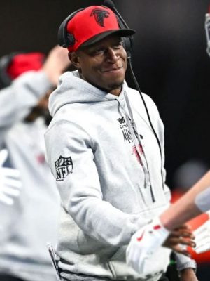 Atlanta Falcons Be A Change Maker Gray Pullover Hoodie