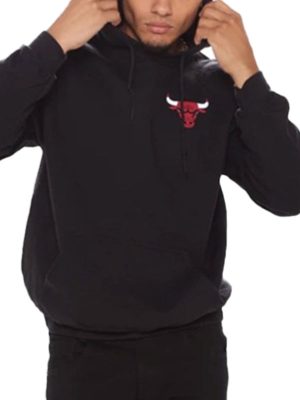 Chicago Bulls Black Pullover Hoodie